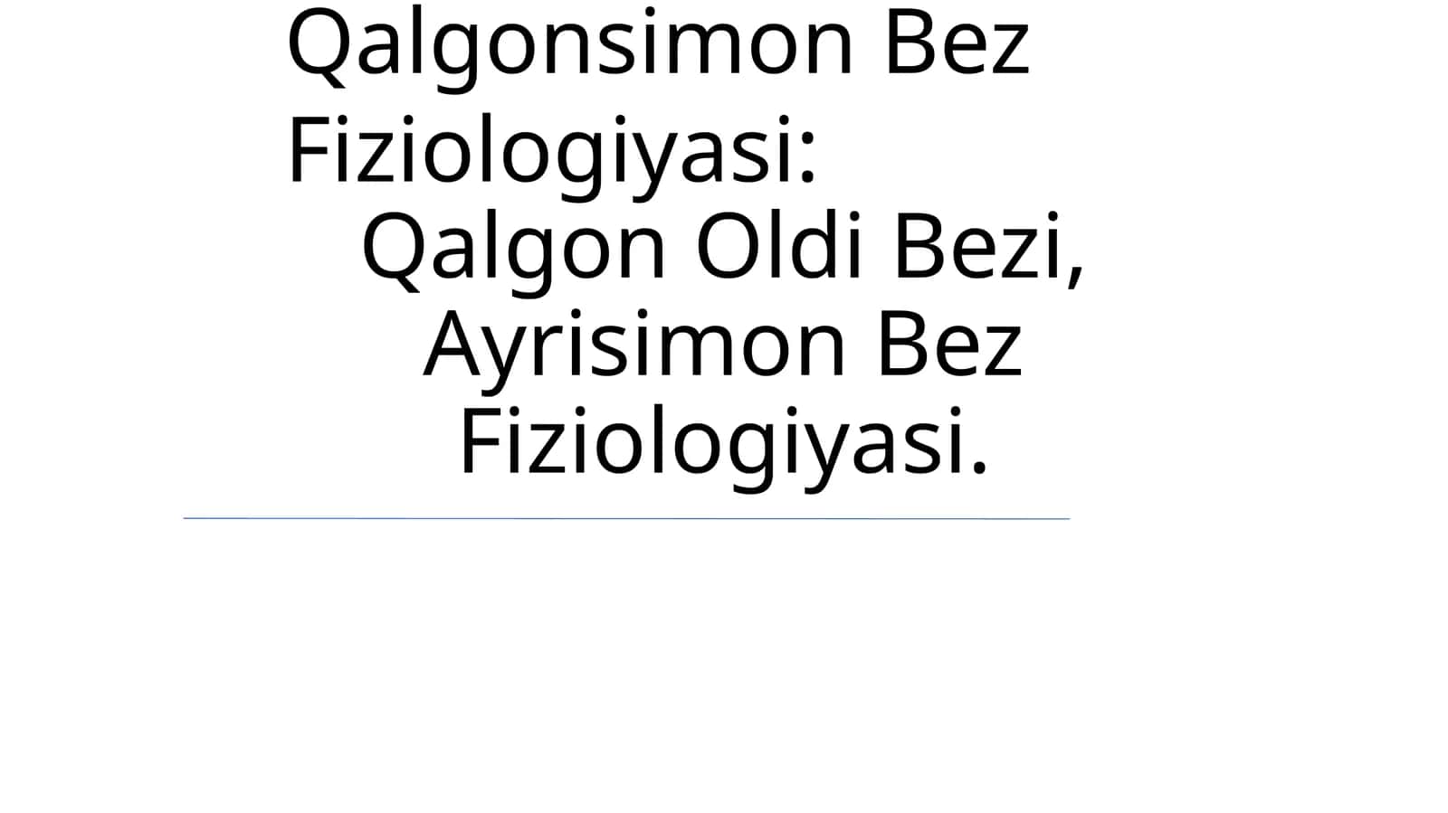 Qonning Tomirda Harakatlanishi 1