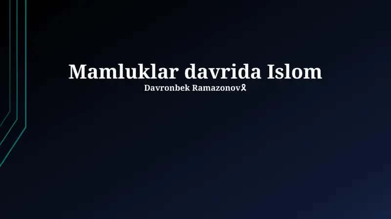 Mamluklar davrida Islom 1