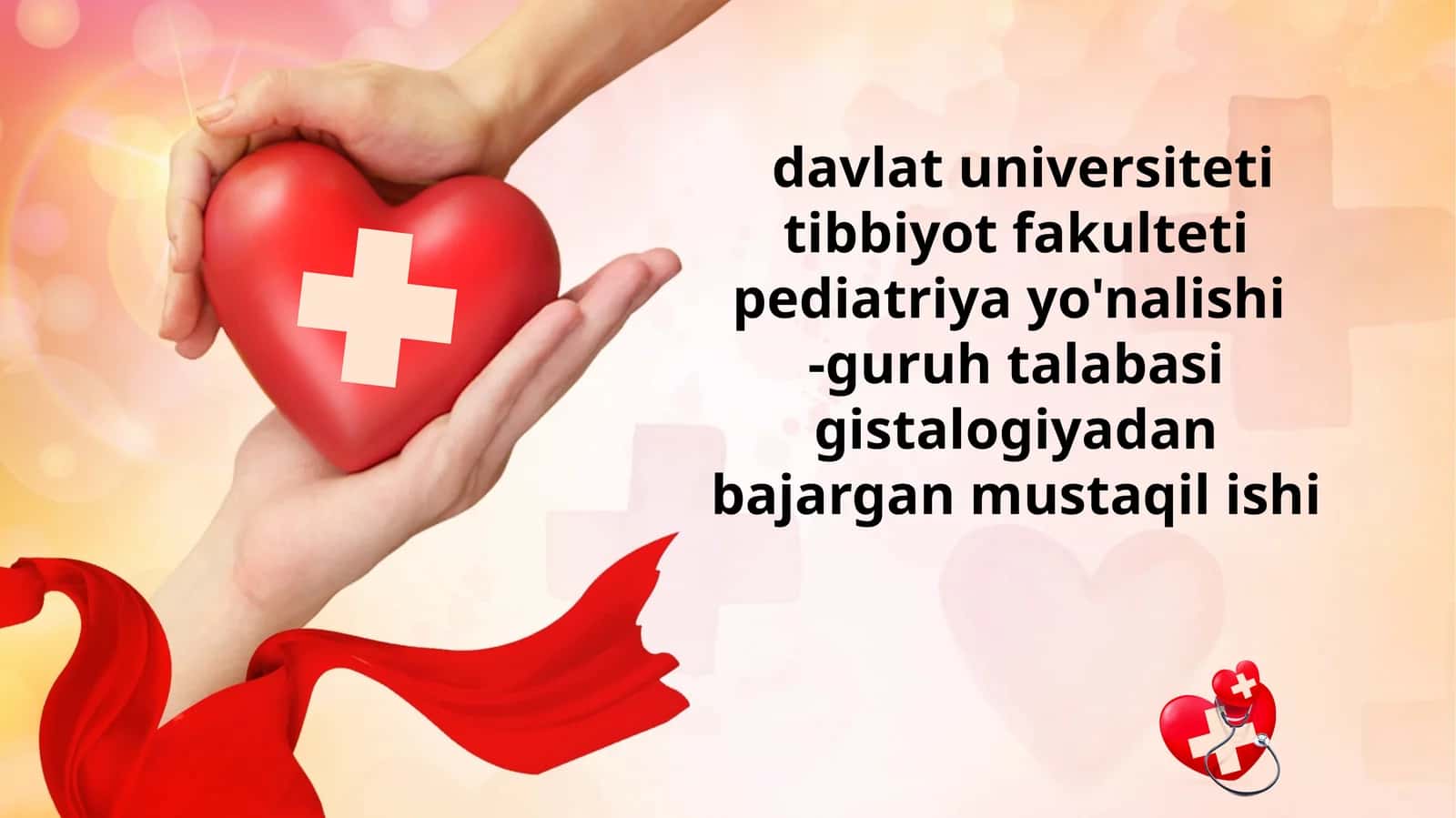 Yurak mushagi (miyokard) regeneratsiyasining gistologik va tibbiy muammolari 1