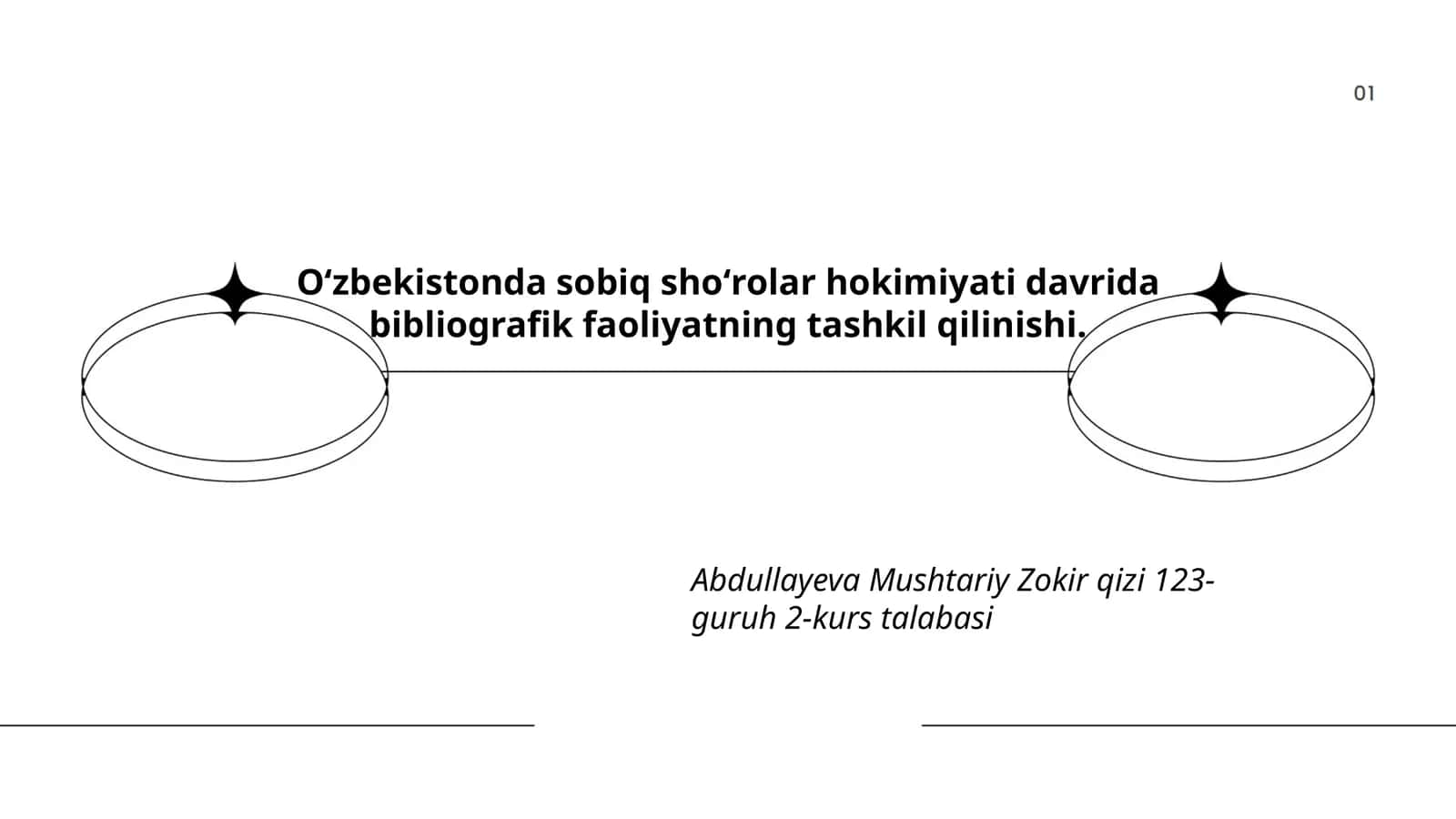 Shoʻrolar hokimiyati davrida bibliografik faoliyat 1