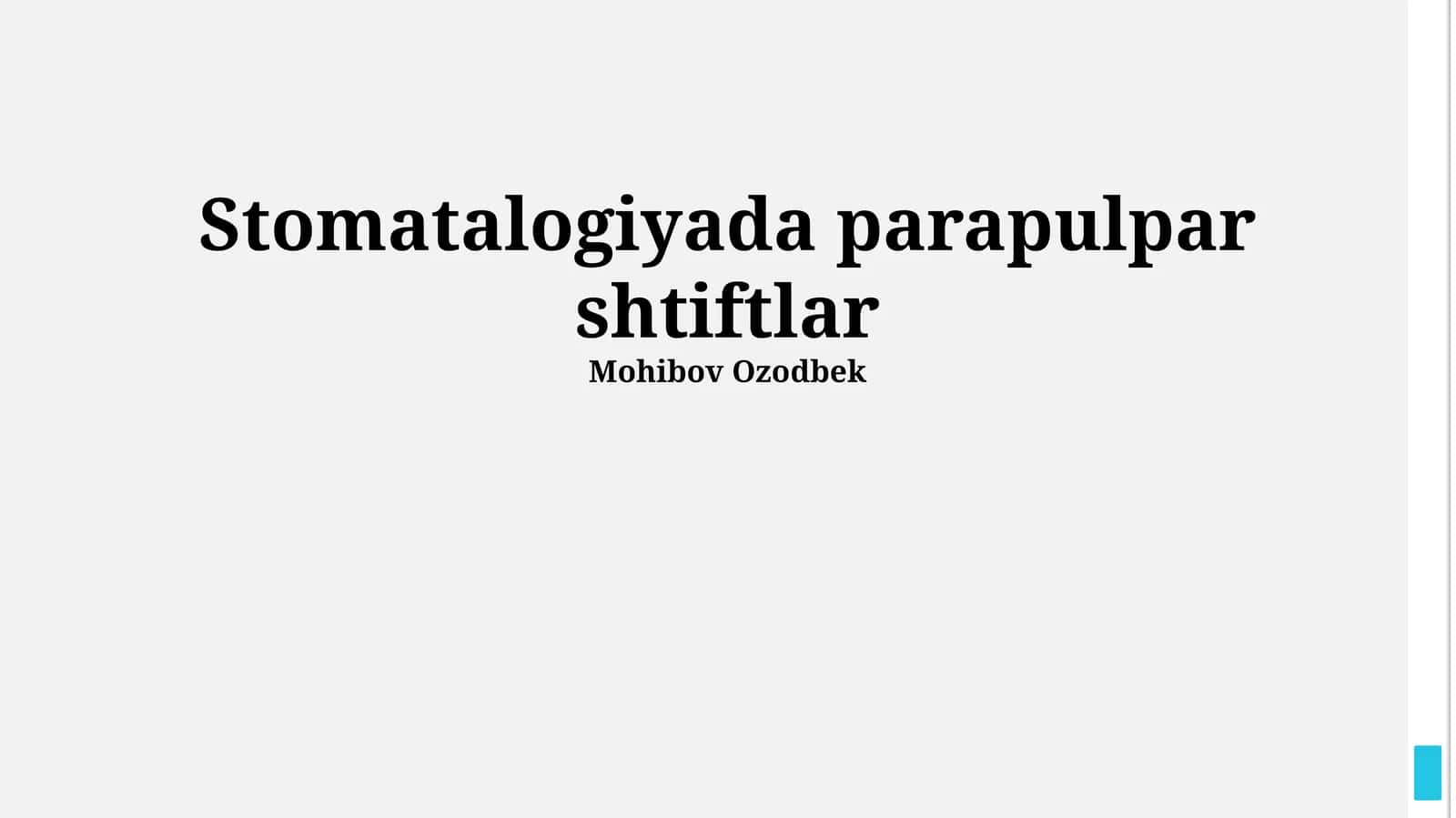 Parapulpali ştiftlar 1