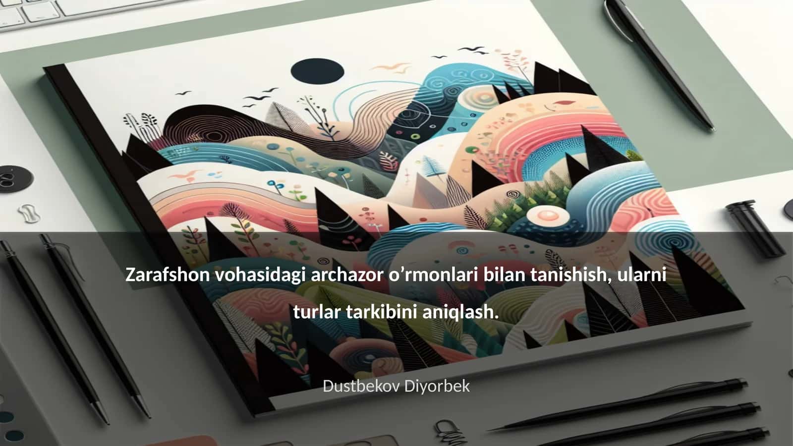 Zarafshon vohasidagi archazor o'rmonlari 1