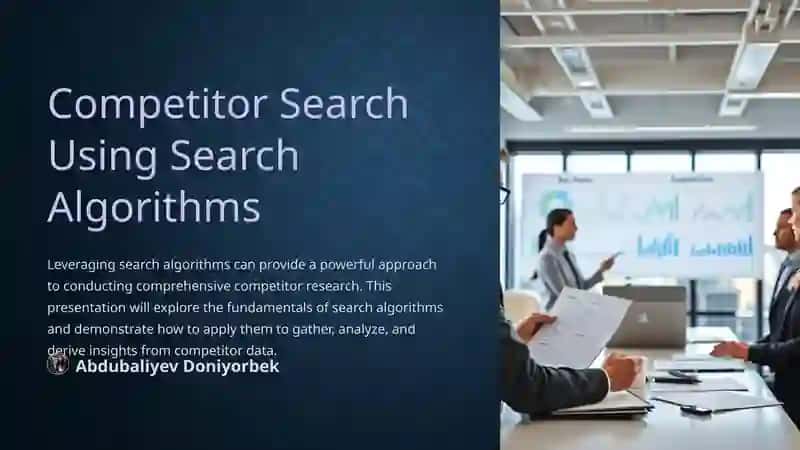 Search Algorithms 1