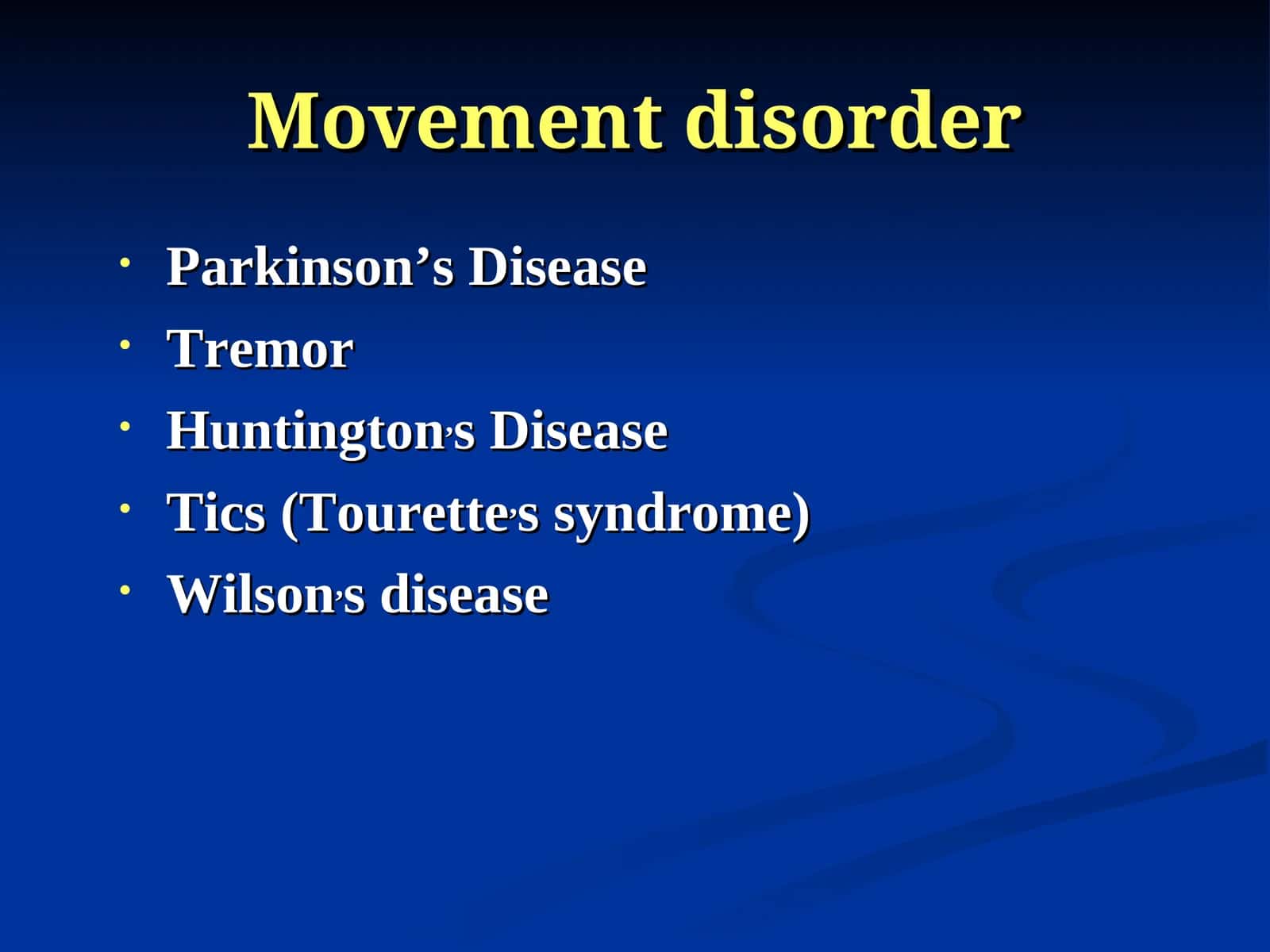 Parkinson’s Disease 1