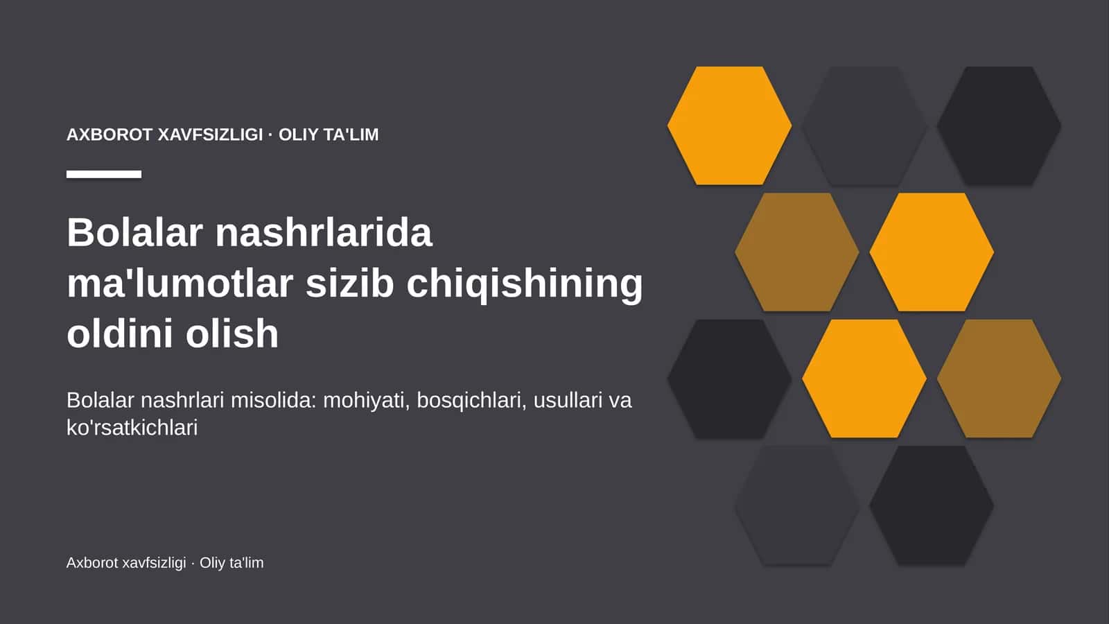 bolalar nashrlarida ma'lumotlar sizib chiqishining oldini olish 9523 1