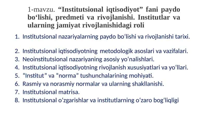 Institutsionaliqtisodiyot 1