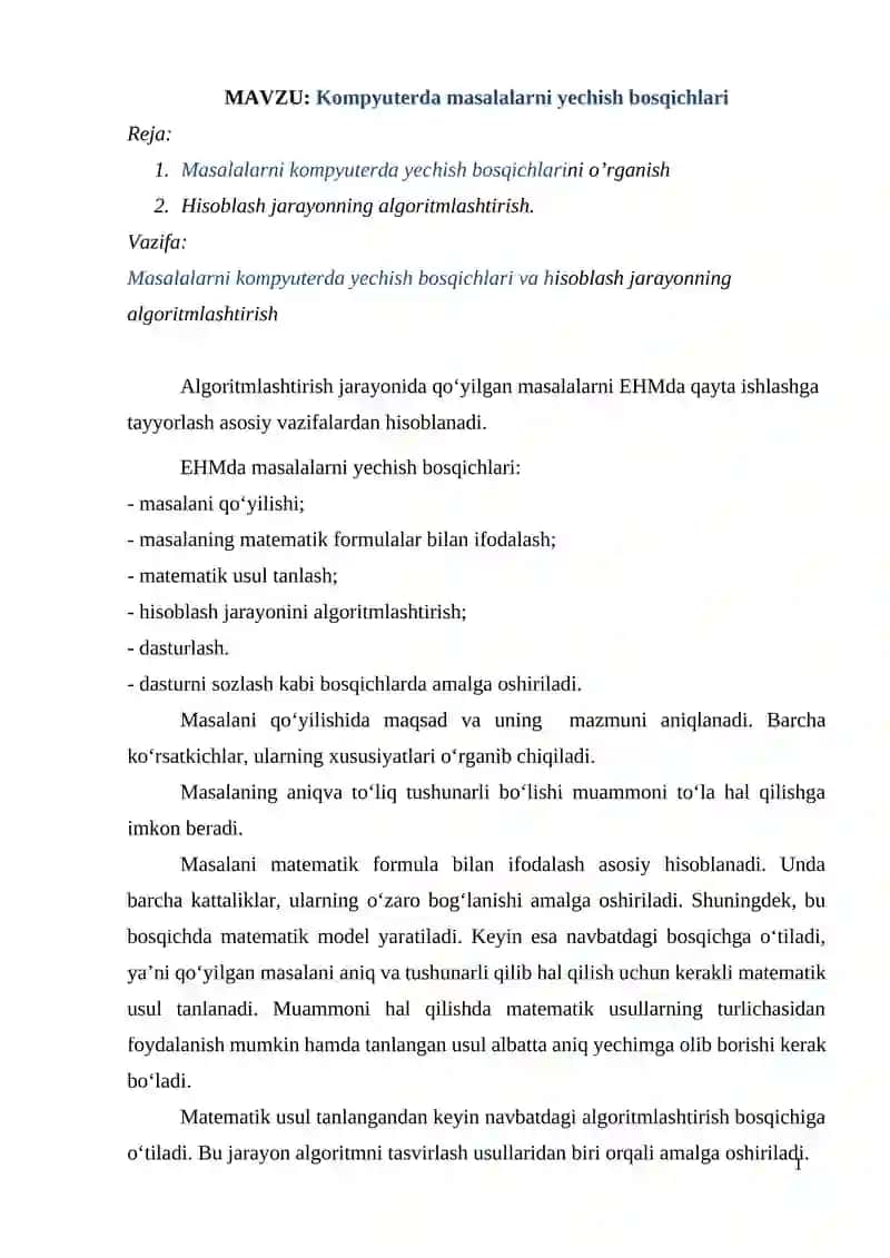 Abzatslarni formatlash 1