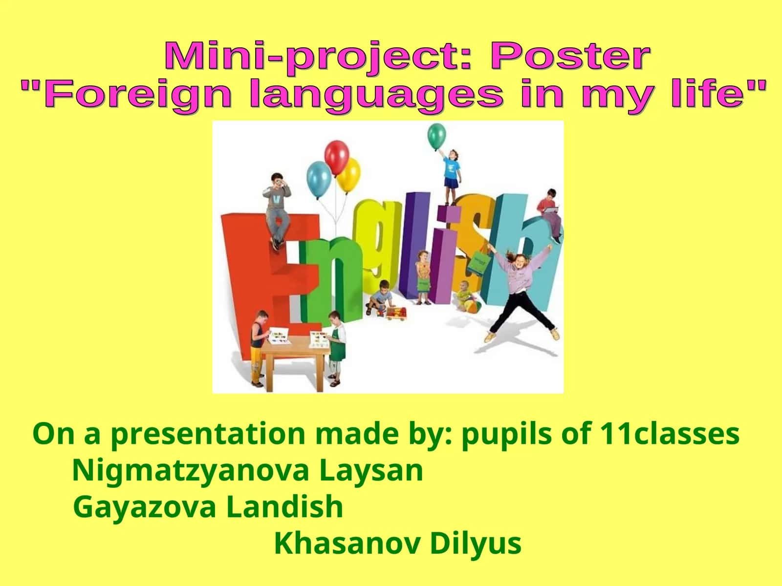 Mini-project: Poster 1