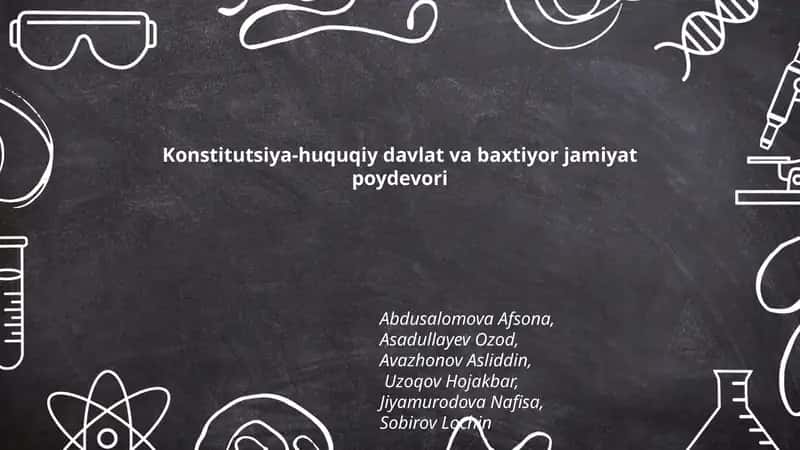 Konstitutsiya-huquqiy davlat va baxtiyor jamiyat poydevori 1