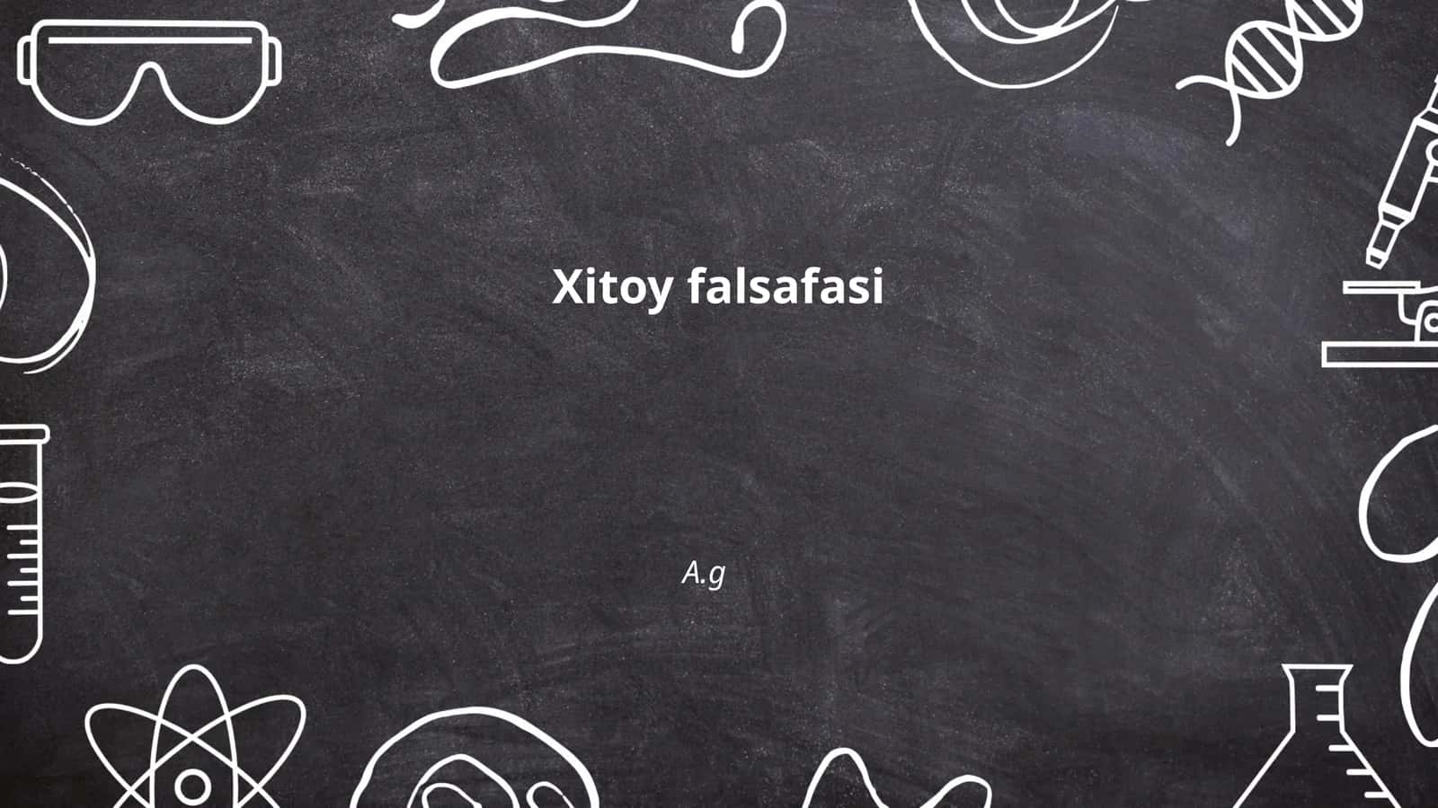 Konfutsiy falsafasi 1