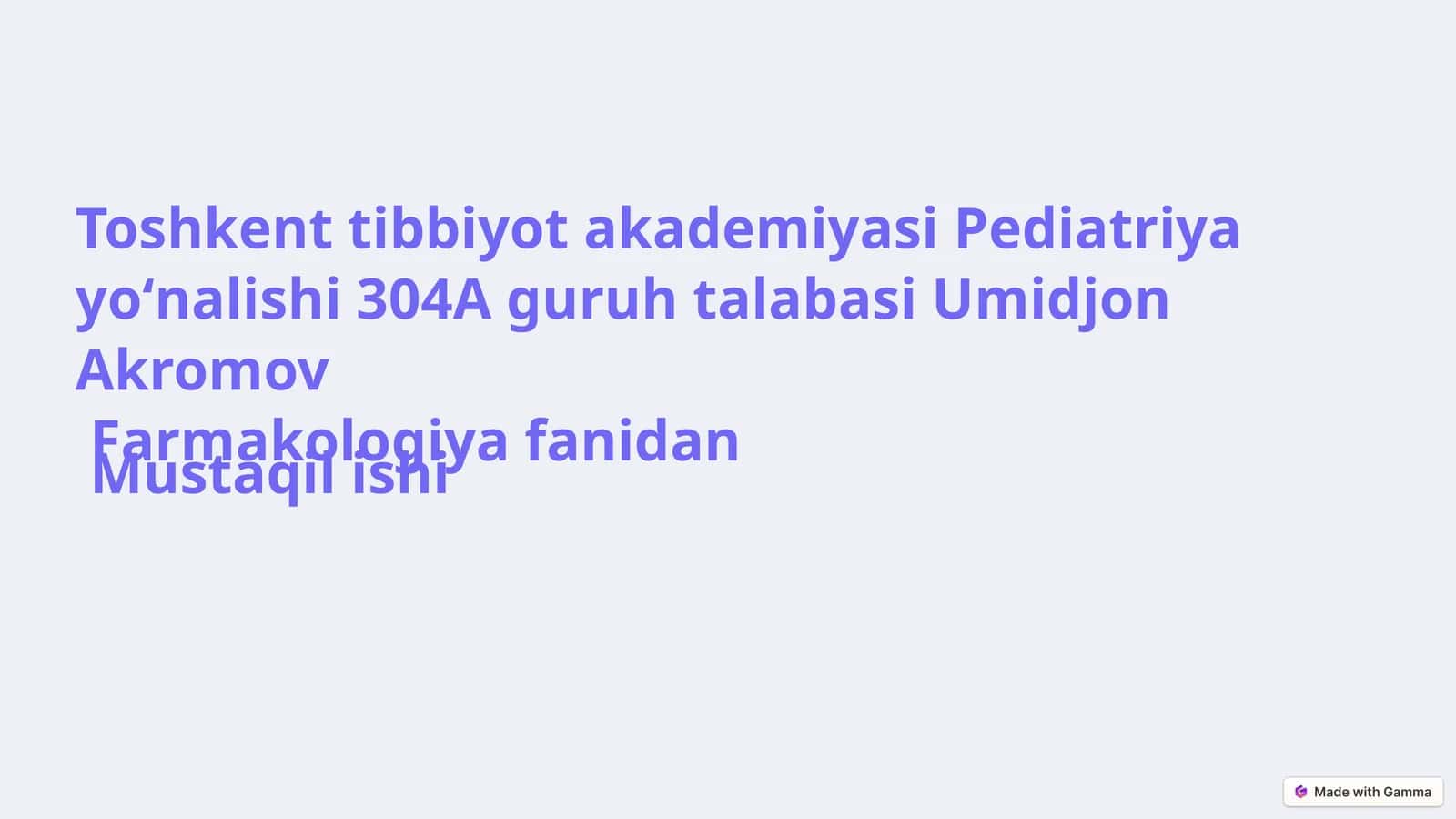 Narkomaniya Va Uning Asoratlari 1