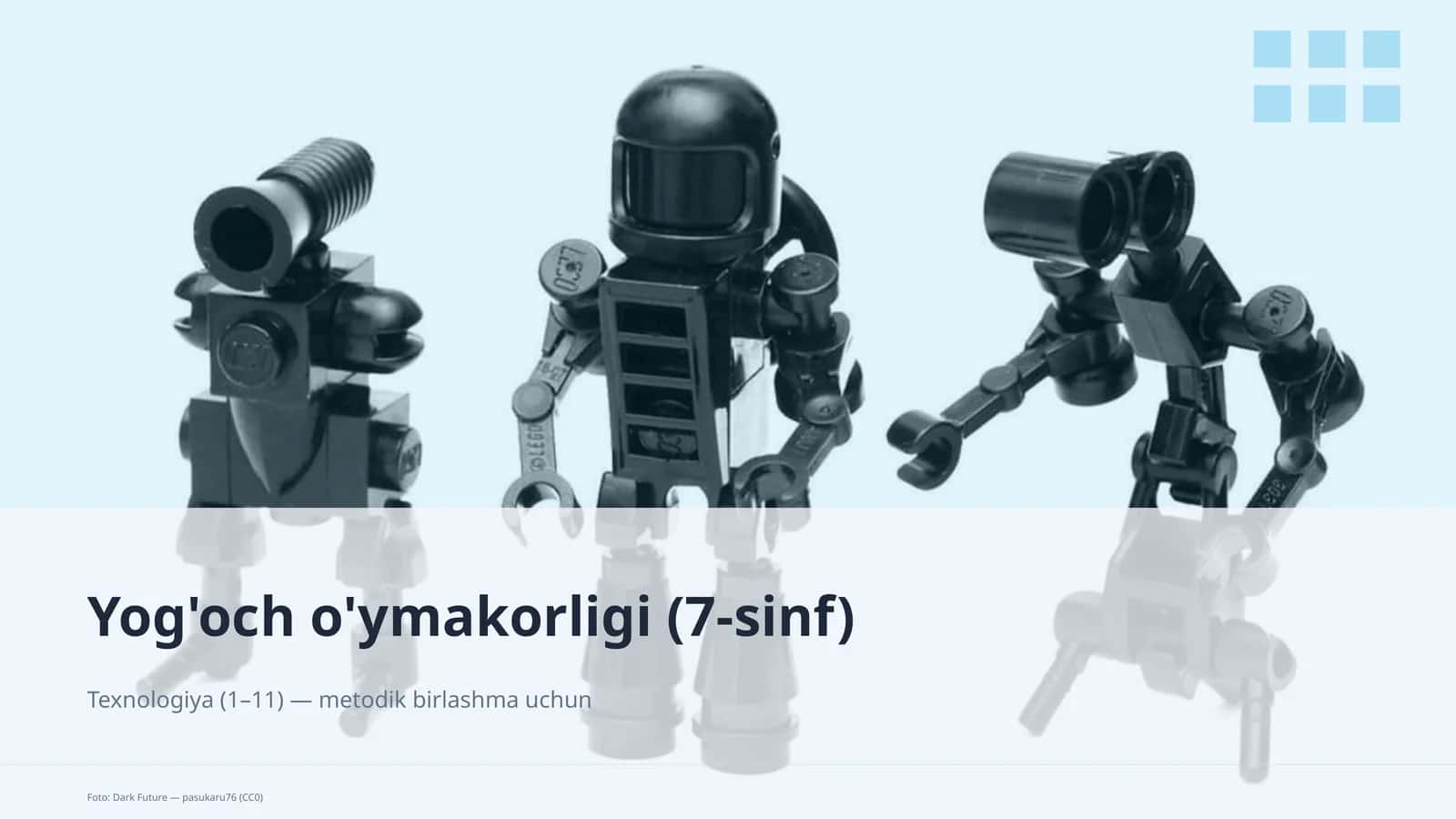 Yog'och o'ymakorligi (7-sinf) 1