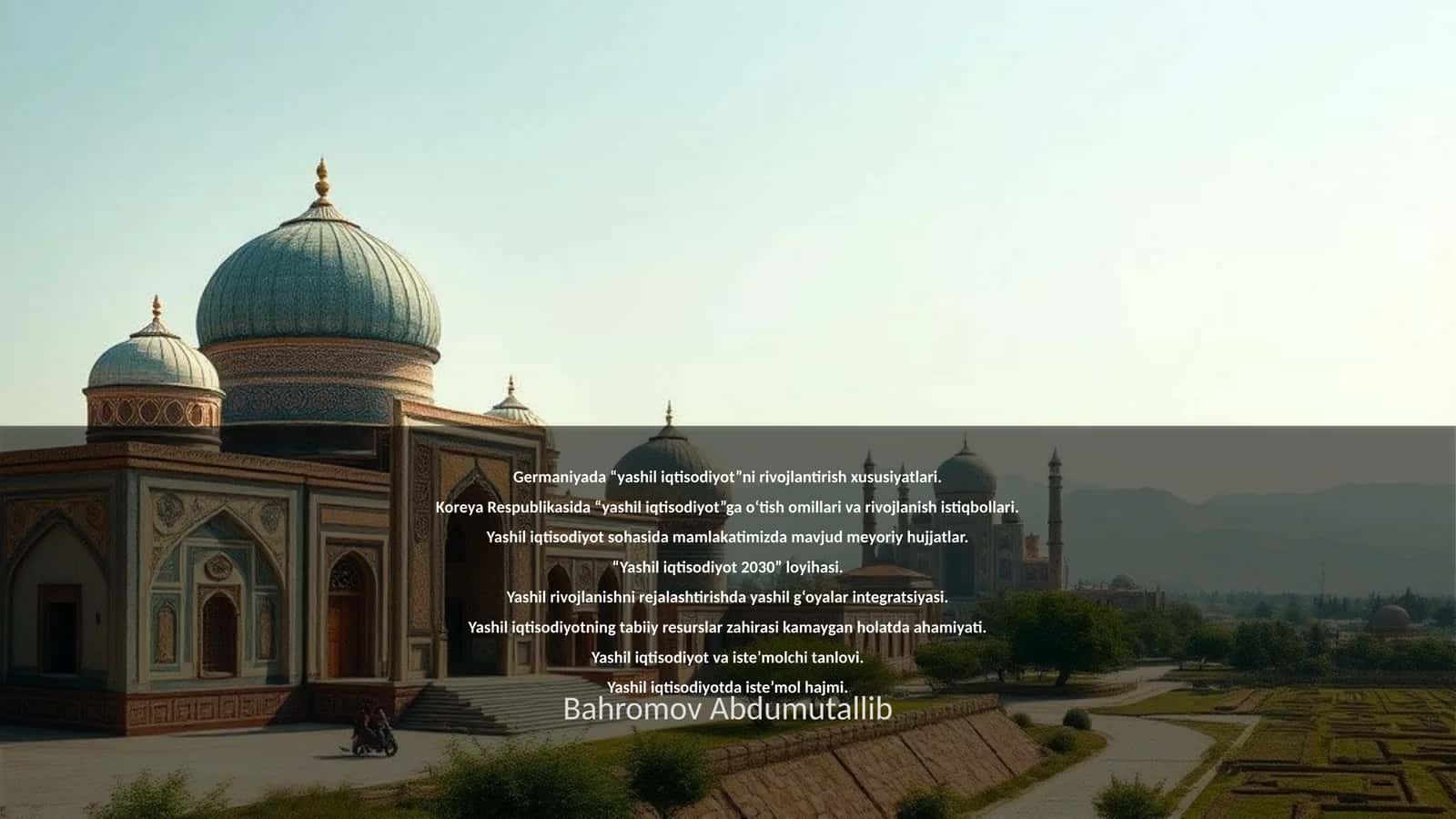 Bahromov Abdumutallib 1