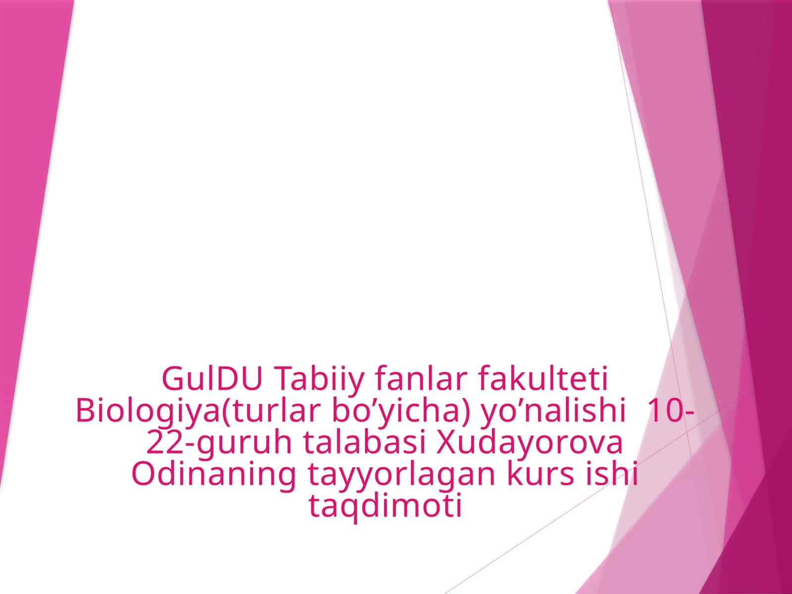 Toknamolar oilasi 1