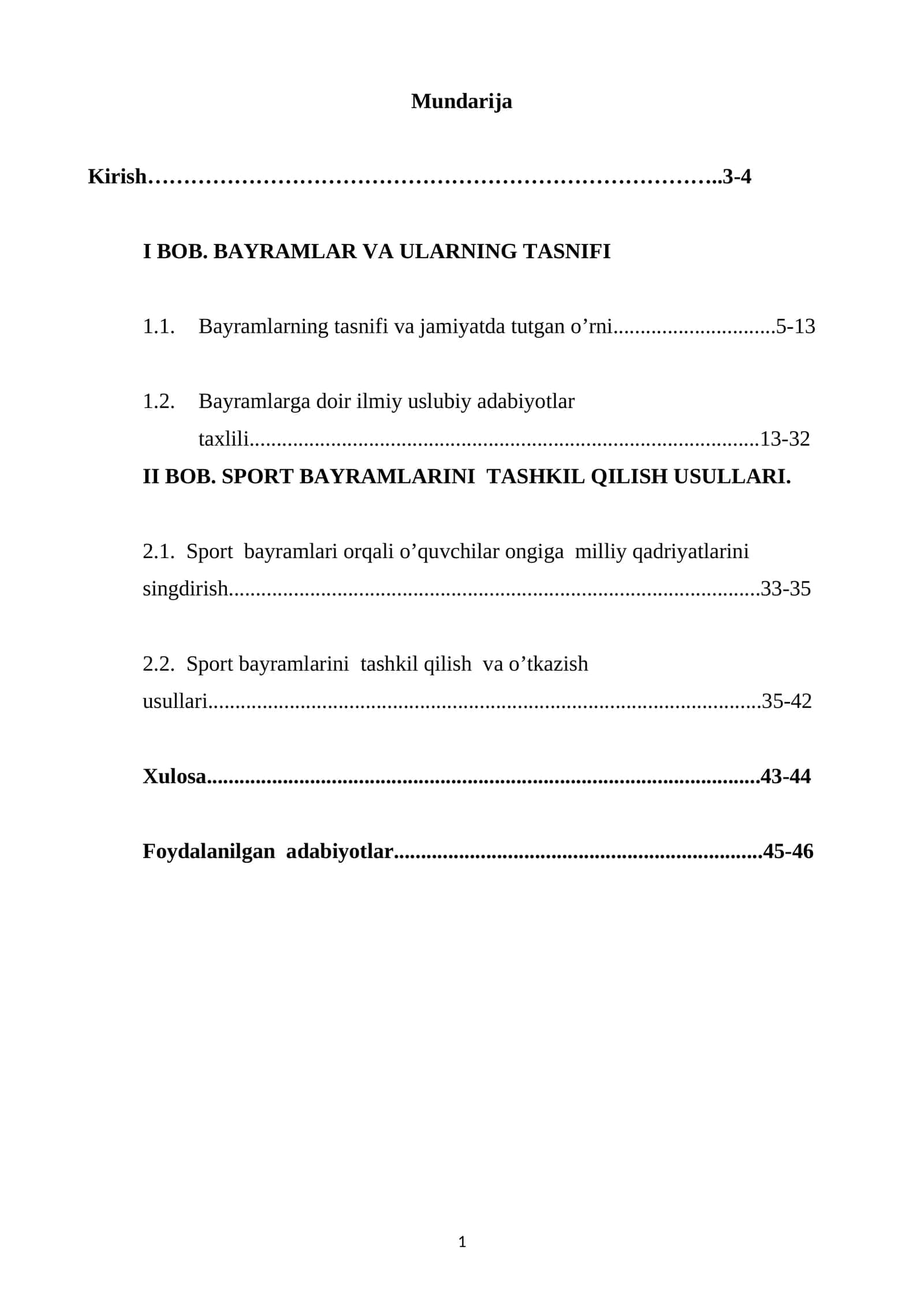 Bayramlarda sport musobaqalarini tashkil etish usullari 1