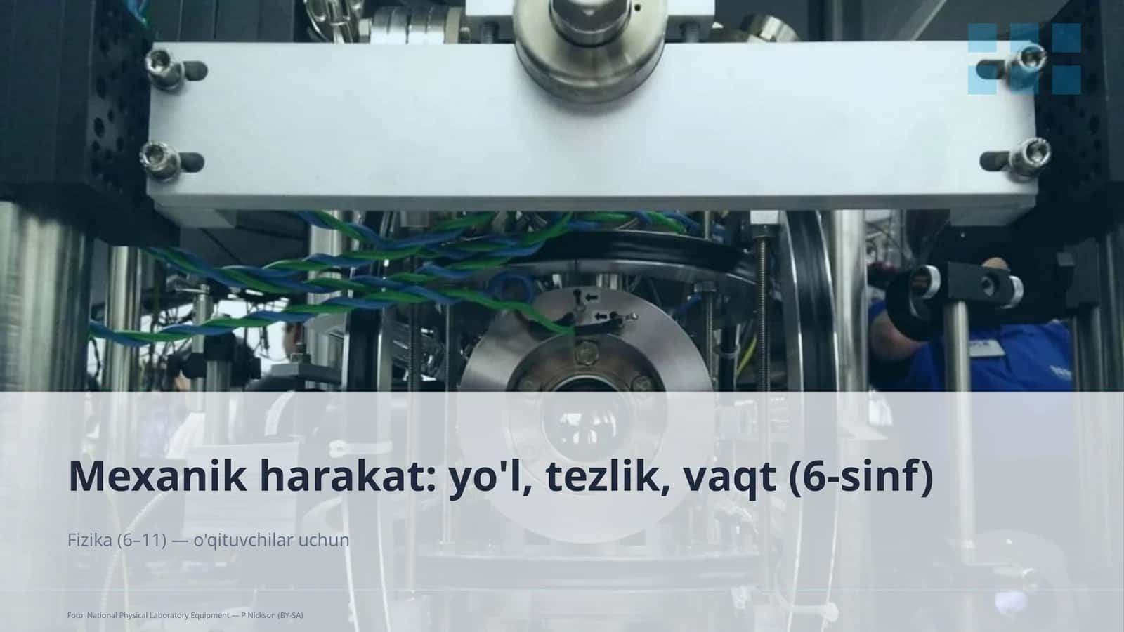 Mexanik harakat: yo'l, tezlik, vaqt (6-sinf) 1