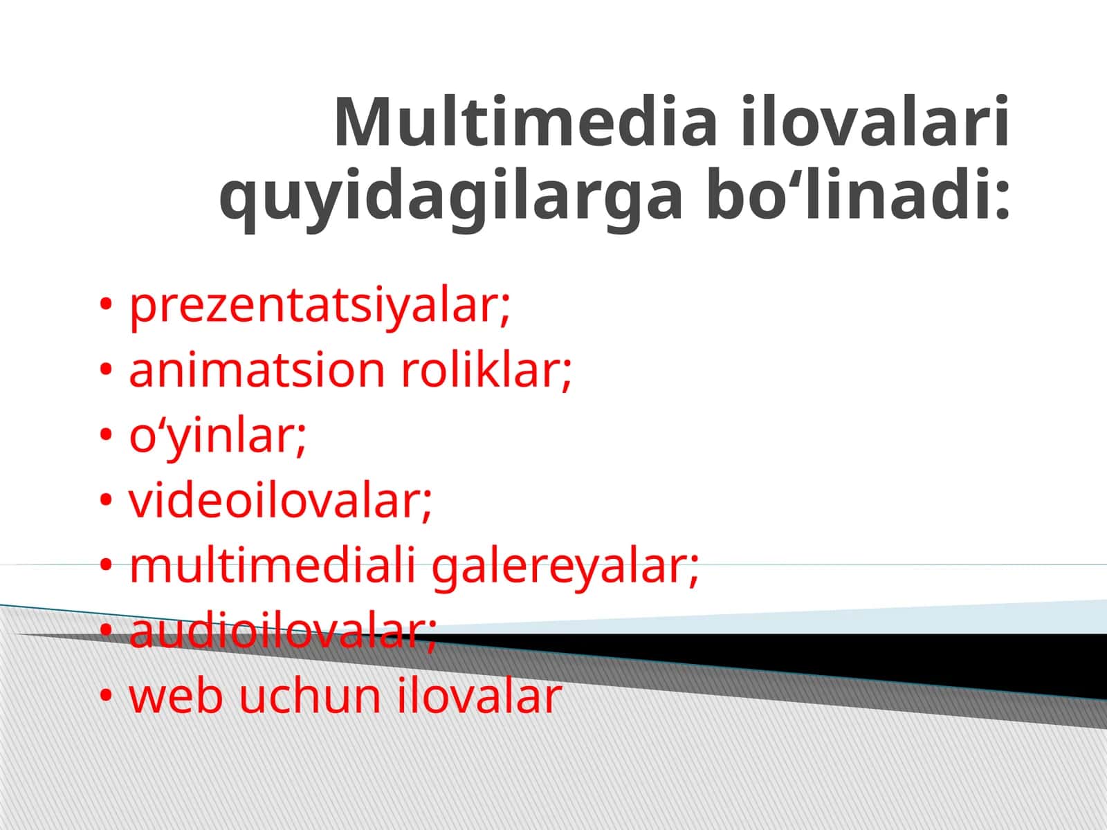Multimedialitexnologiya 1