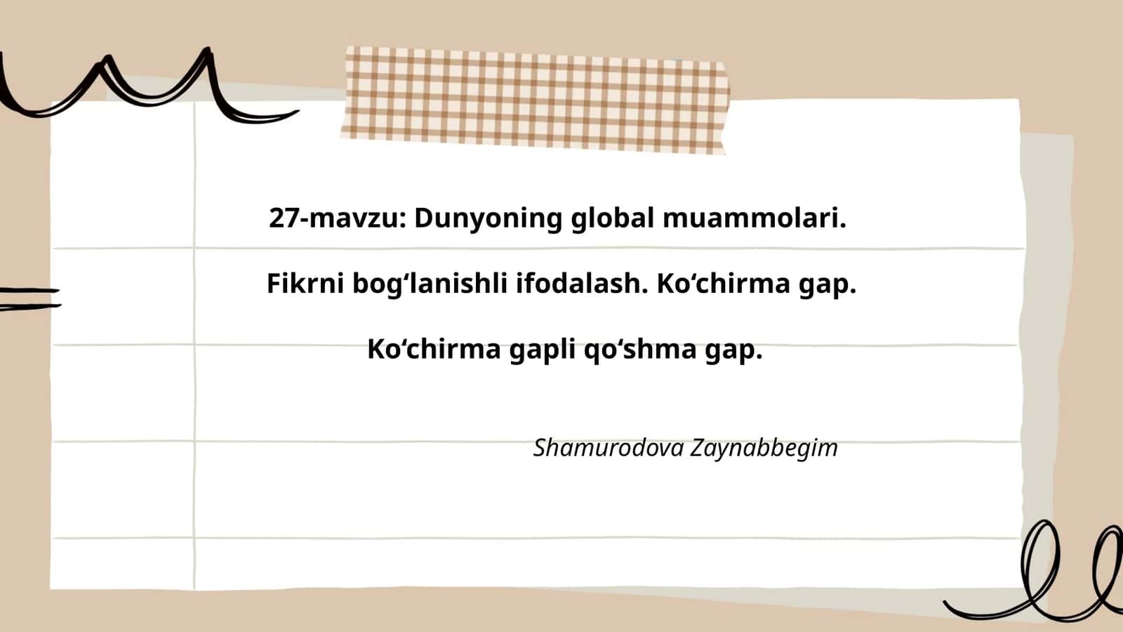 Iqlim o'zgarishi 1