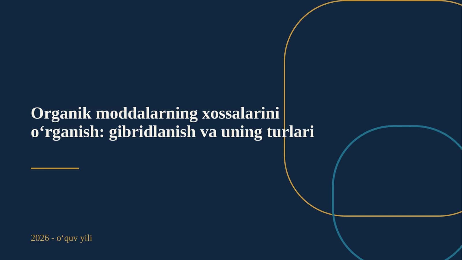 Gibridlanish va ularning turlari 1