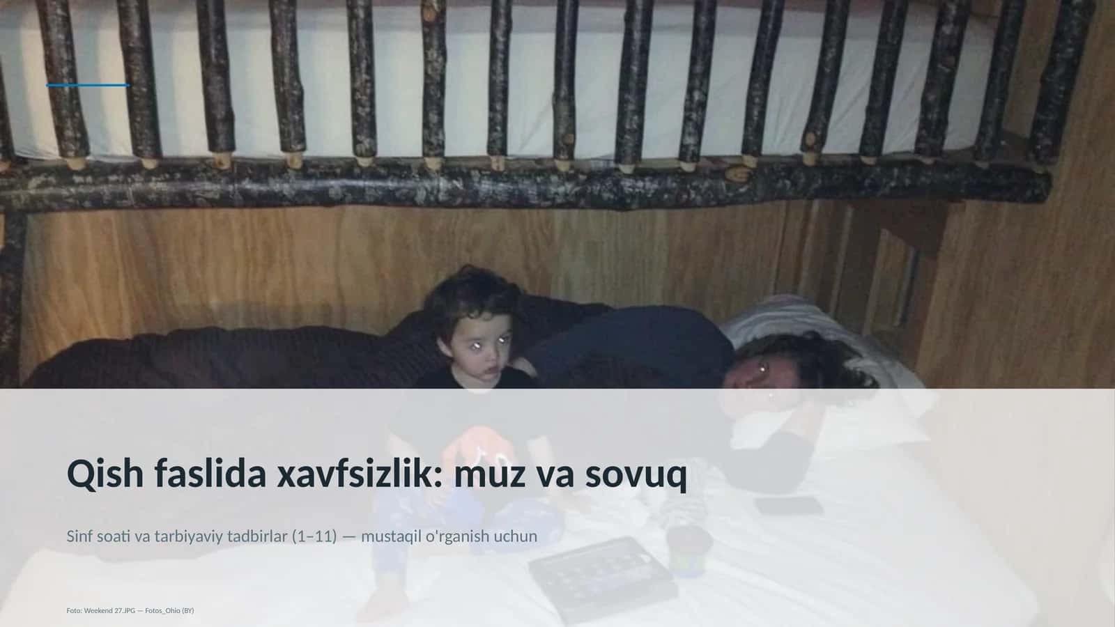 Qish faslida xavfsizlik: muz va sovuq 1