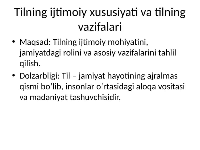 Tilning ijtimoiy 1