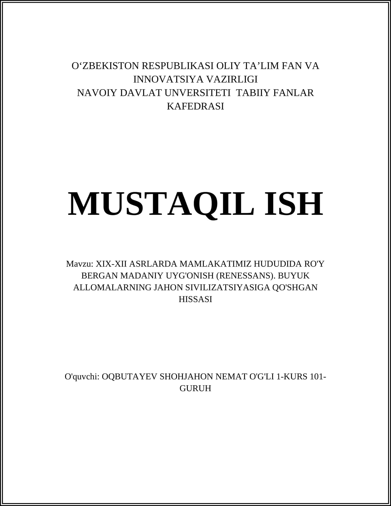 Al-Farabiyning falsafiy merosi 1