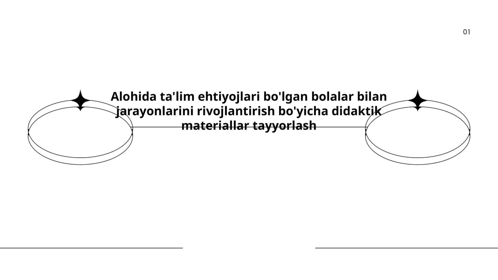 Alohida ta'lim ehtiyojlari bo'lgan bolalar bilan jarayonlarini rivojlantirish bo'yicha didaktik materiallar tayyorlash 1