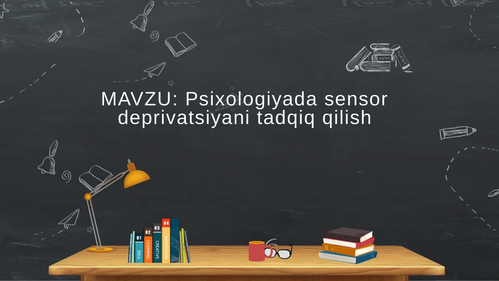 Psixologiyada sensor deprivatsiyani tadqiq qilish 1