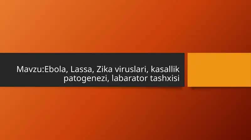 Ebola, Lassa, Zikaviruslariningmorfologiyasi 1