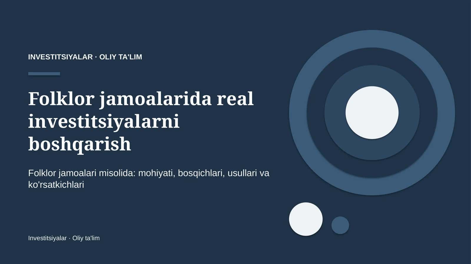 folklor jamoalarida real investitsiyalarni boshqarish 4479 1