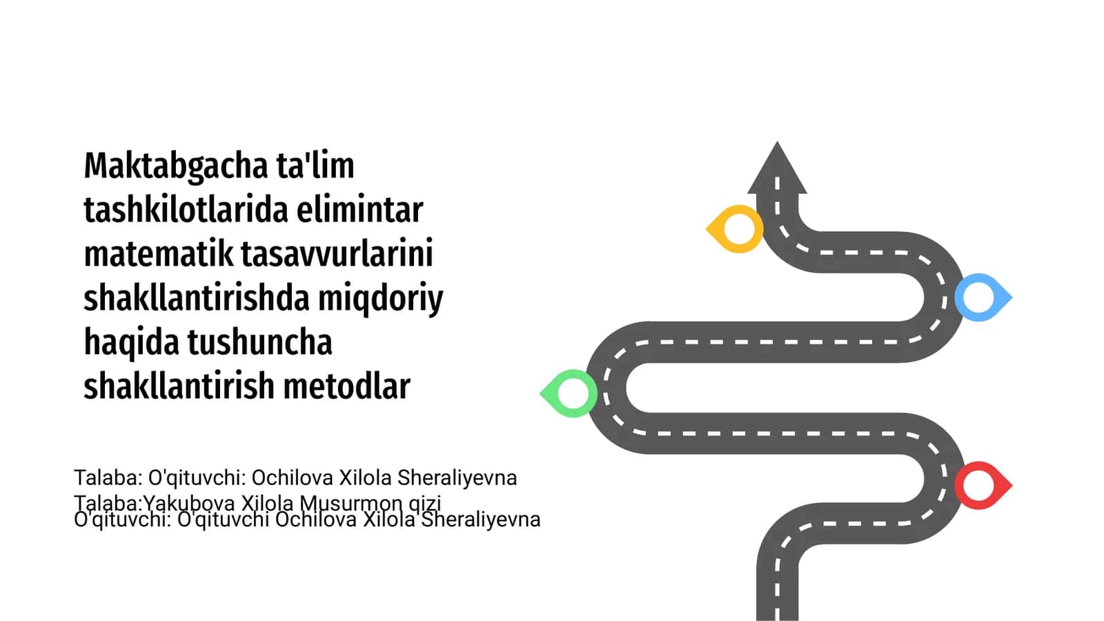 Maktabgacha ta'limda matematika 1