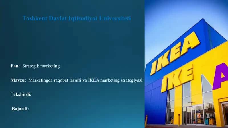 Strategik Marketing 1