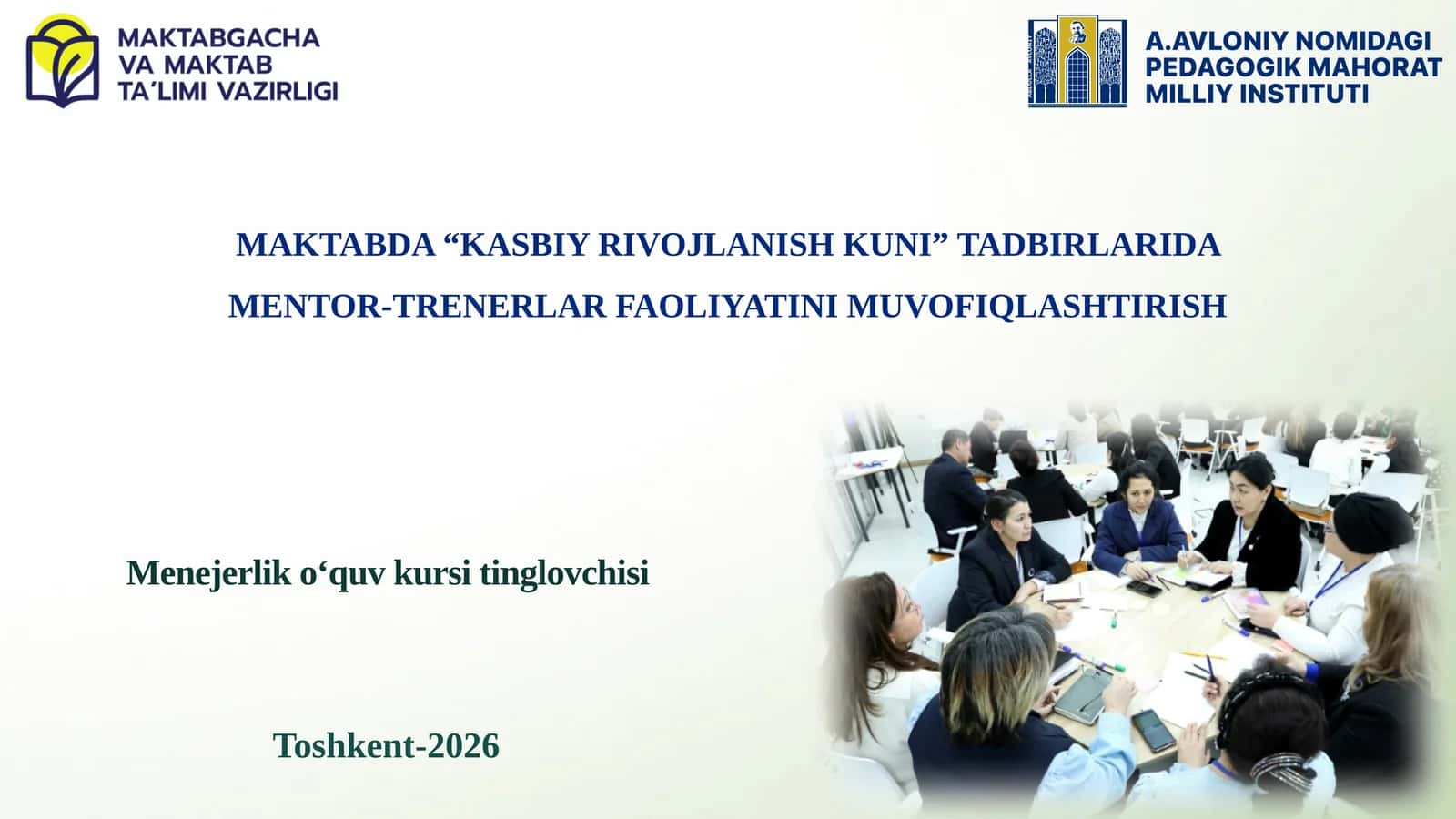 KASBIY RIVOJLANISH KUNI TADBIRLARI 1