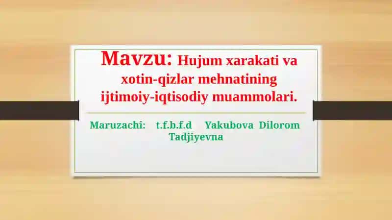 O`zbekiston dayer-suv islohatining ikkinchi bosqichi