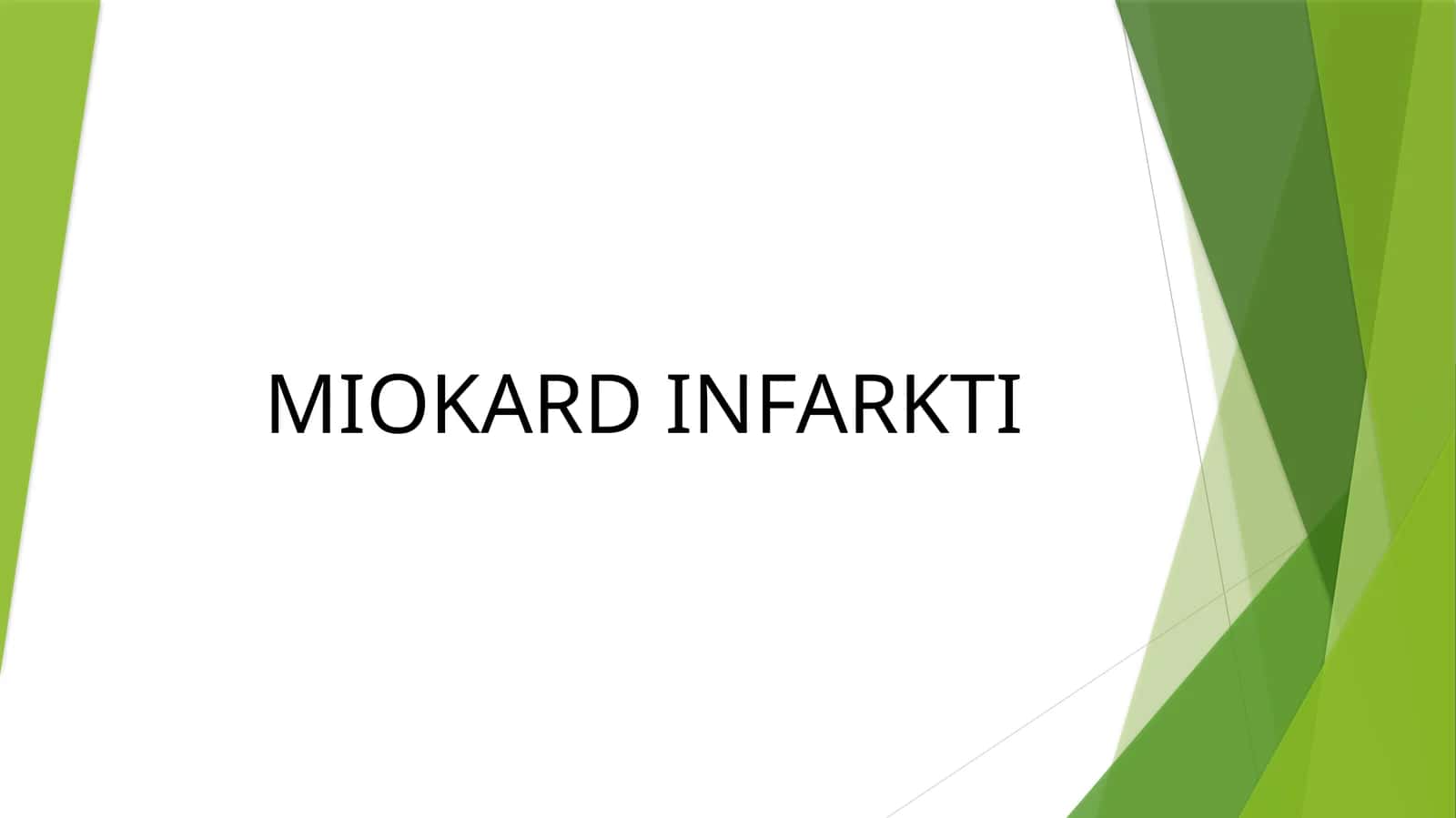 MIOKARD INFARKTI 1