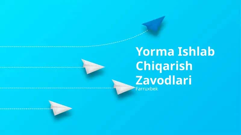 Yorma Ishlab Chiqarish Zavodlari 1