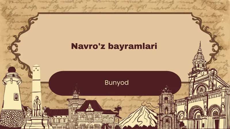 Navro'z bayramlari 1