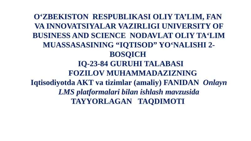 Onlayn LMS Platformalari 1