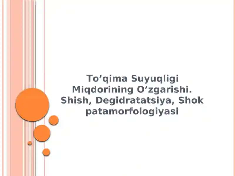 To’qima Suyuqligi Miqdorining O’zgarishi 1