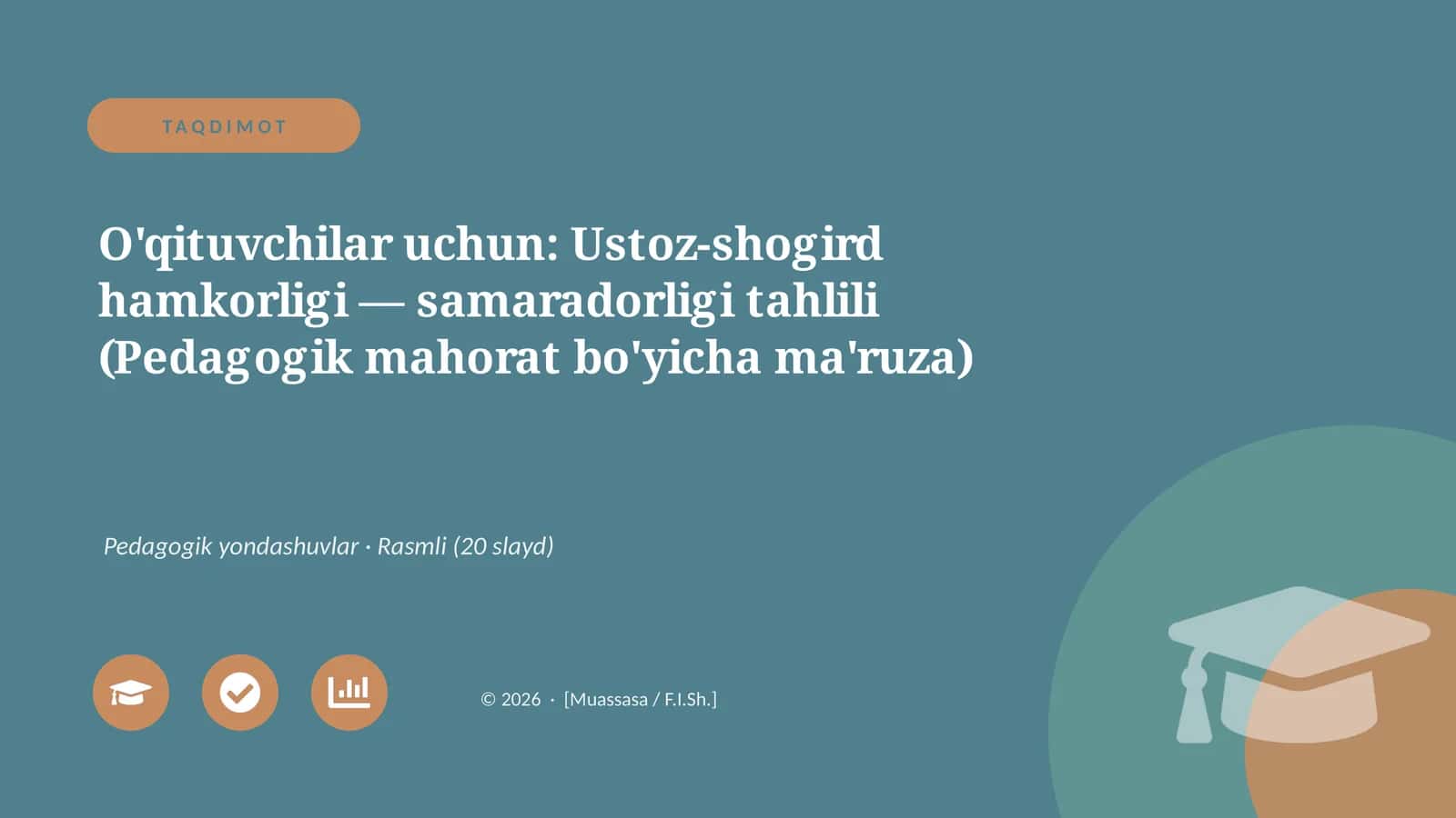 Ustoz-shogird hamkorligi — samaradorligi tahlili 1