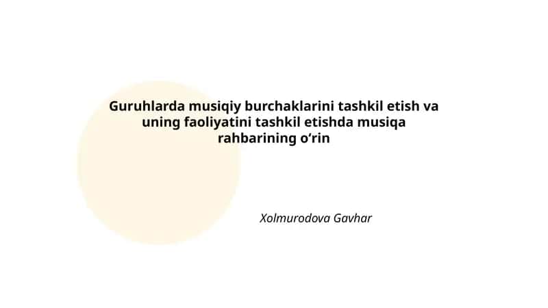 Musiqa Rahbari 1