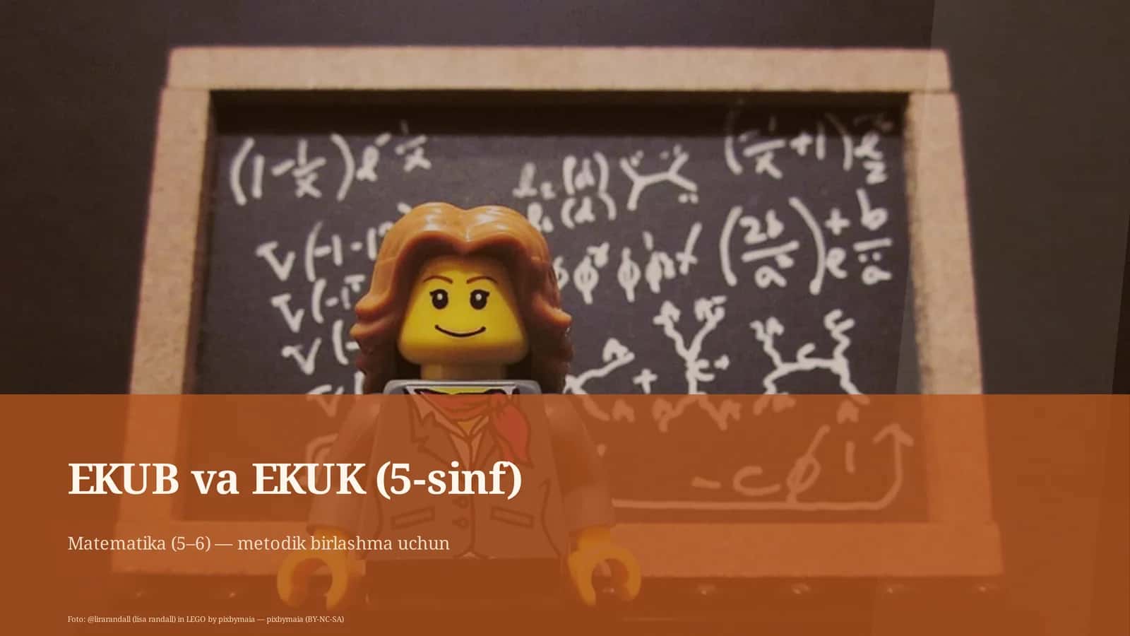 EKUB va EKUK (5-sinf) 1