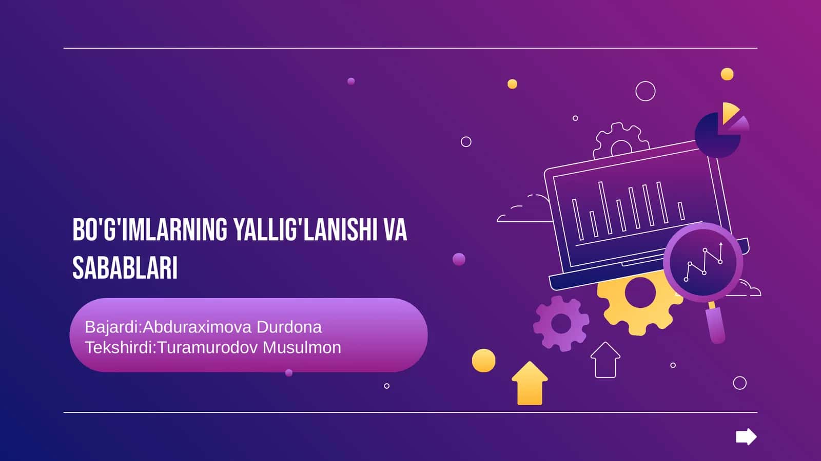 Bo'g'imlarning yallig'lanishi va sabablari 1