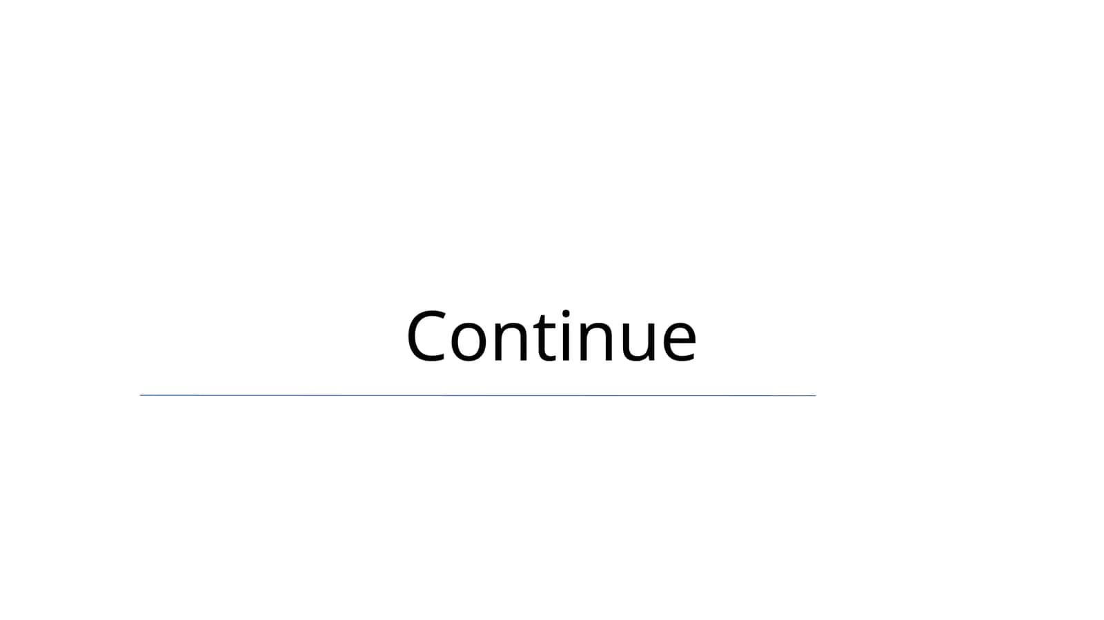 Continue 1