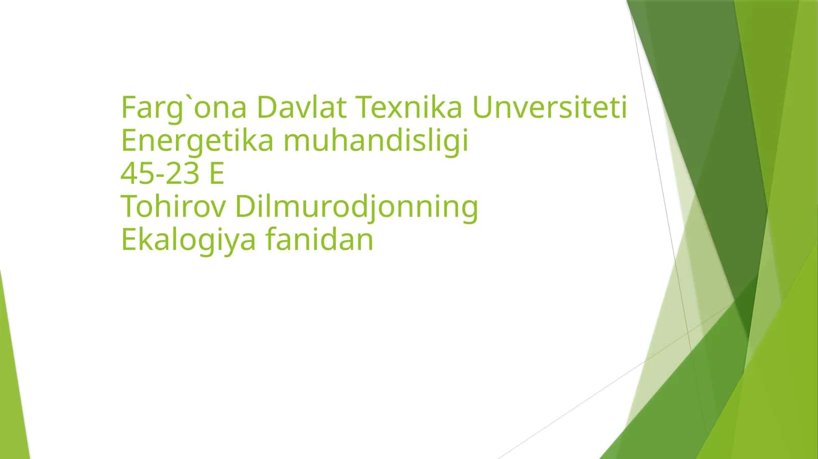 Maxsus muhofaza qilingan hududlar (MMQH) 1