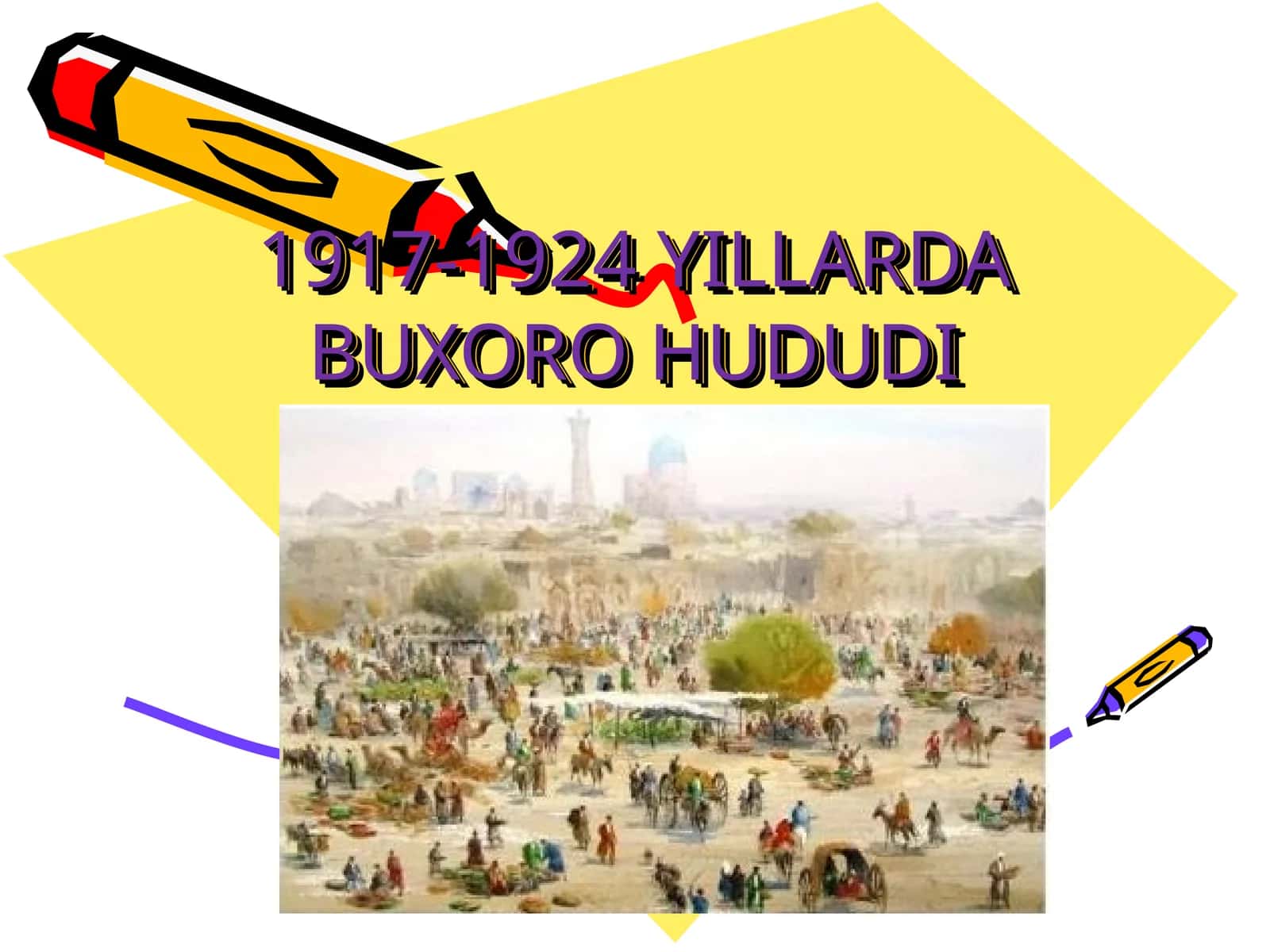 1917-1924 YILLARDA BUXORO HUDUDI 1