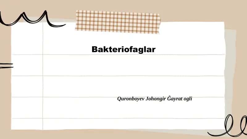 Bakteriofaglar 1