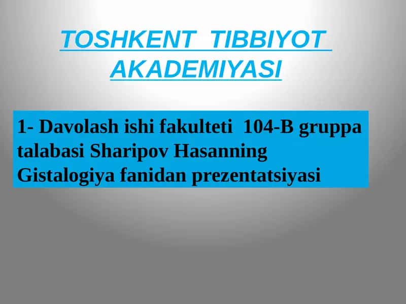 Prezentatsiyasi 1