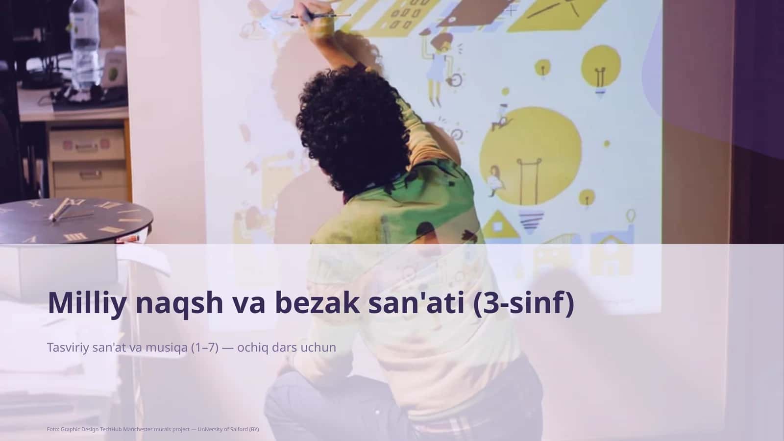 Milliy naqsh va bezak san'ati (3-sinf) 1
