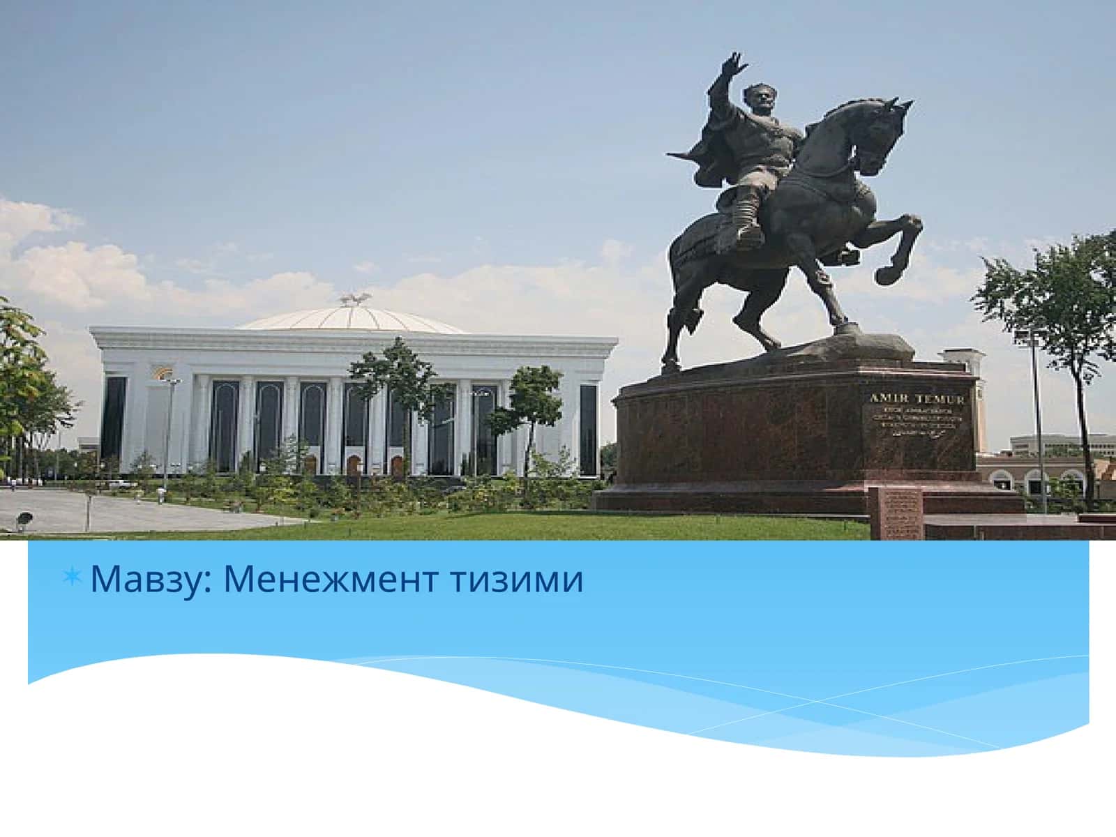 Менежмент тизими 1